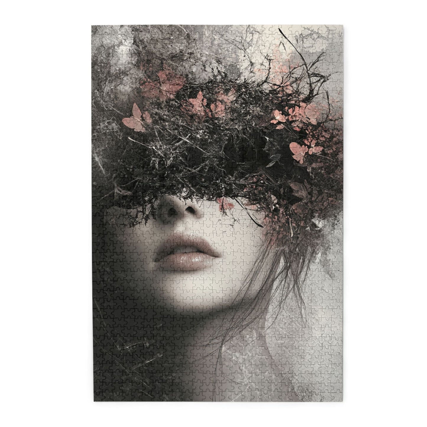 1000-Piece Puzzle - Mysterious Dreamy Female Art