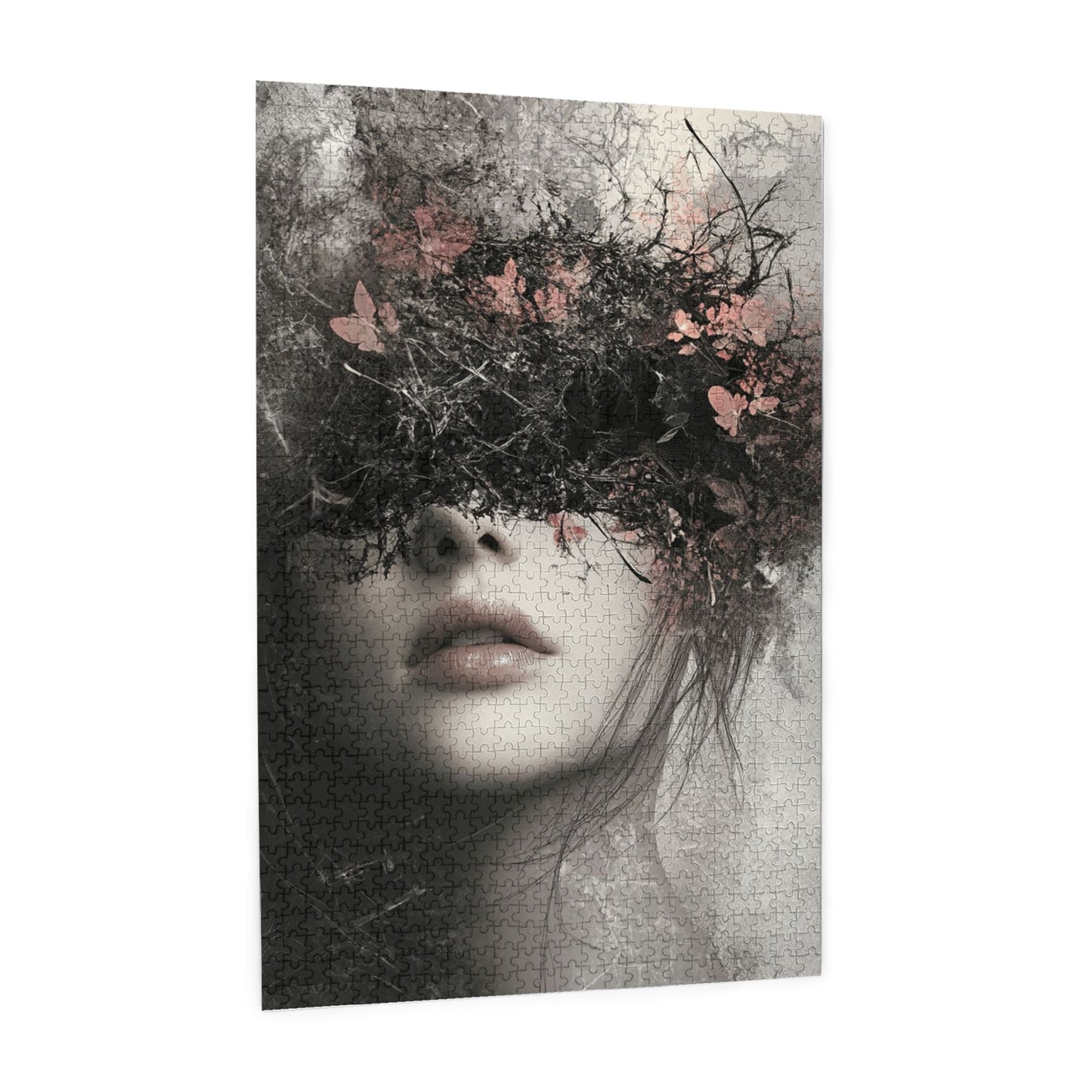 1000-Piece Puzzle - Mysterious Dreamy Female Art