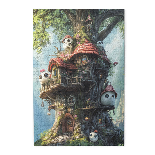 1000-Piece Puzzle - Magical Treehouse Dream